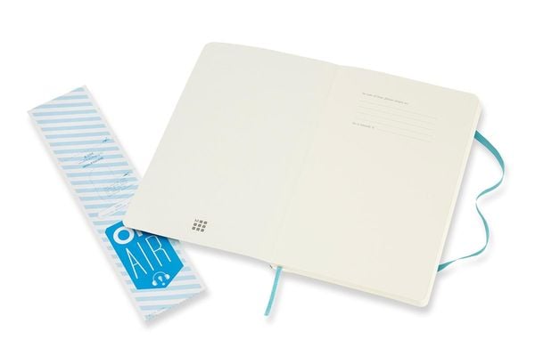 Produktbild: Moleskine Notizbuch Large/A5, Blanko, Soft Cover, Riff Blau