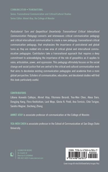 Produktbild: Postcolonial Turn and Geopolitical Uncertainty