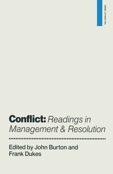 Produktbild: Conflict: Readings in Management and Resolution