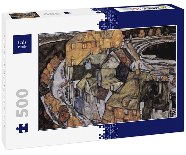 Produktbild: Lais Puzzle Egon Schiele - Der H&auml;userbogen oder Inselstadt 500 Teile