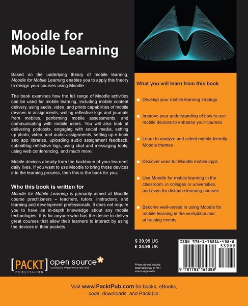 Produktbild: Moodle for Mobile Learning