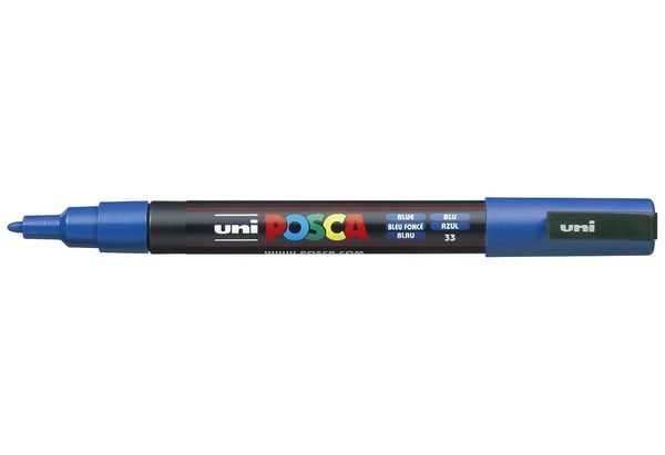 Produktbild: uni-ball Marker uni POSCA PC-3M blau