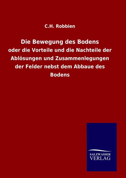 Produktbild: Die Bewegung des Bodens