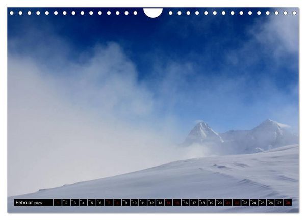 Produktbild: Bergmagie &ndash; Fotos aus dem Berner Oberland (Wandkalender 2026 DIN A4 quer), CALVENDO Monatskalender