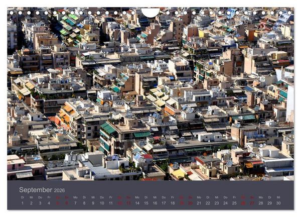 Produktbild: Athen - antik und modern (Wandkalender 2026 DIN A4 quer), CALVENDO Monatskalender