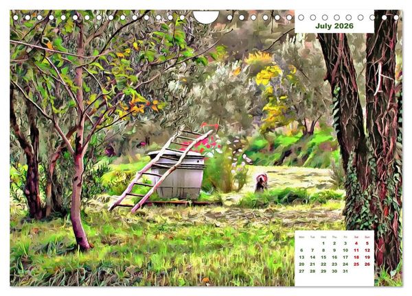 Produktbild: Umbrian Countryside (Wall Calendar 2026 DIN A4 landscape), CALVENDO 12 Month Wall Calendar