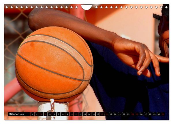 Produktbild: Trendsport Basketball (Wandkalender 2026 DIN A4 quer), CALVENDO Monatskalender