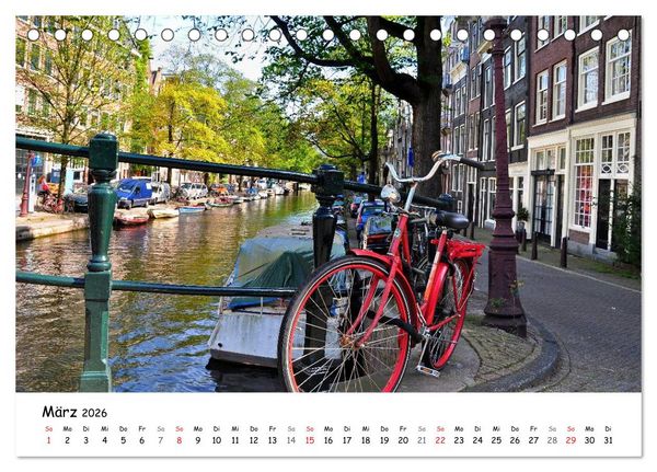 Produktbild: Velomantisch - Radimpressionen (Tischkalender 2026 DIN A5 quer), CALVENDO Monatskalender