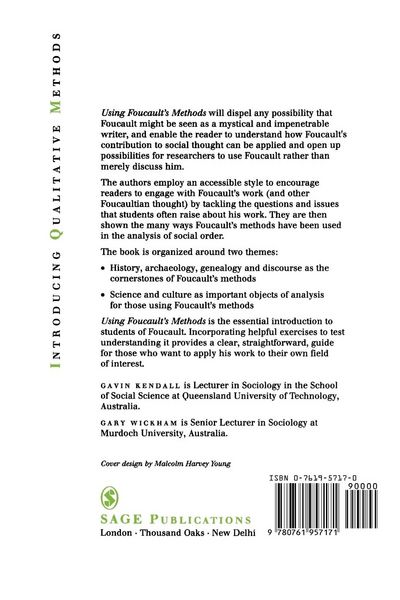 Produktbild: Using Foucault's Methods