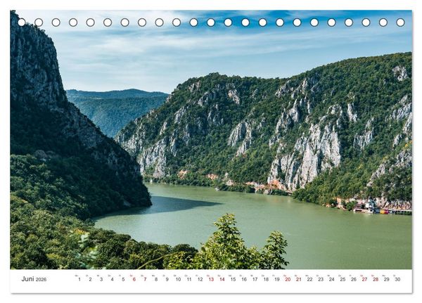 Produktbild: Serbien - Mosaikstein des Balkans (Tischkalender 2026 DIN A5 quer), CALVENDO Monatskalender