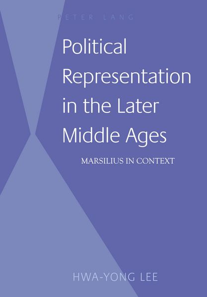 Produktbild: Political Representation in the Later Middle Ages