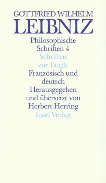 Produktbild: Philosophische Schriften. Franz&ouml;sisch und deutsch. Vier in sechs B&auml;nden