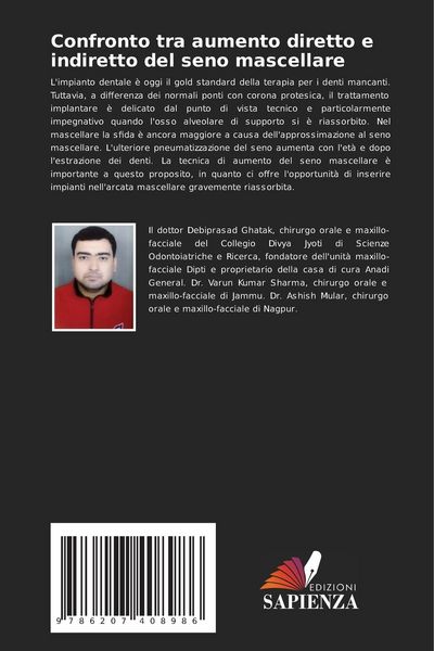 Produktbild: Confronto tra aumento diretto e indiretto del seno mascellare