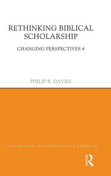Produktbild: Rethinking Biblical Scholarship