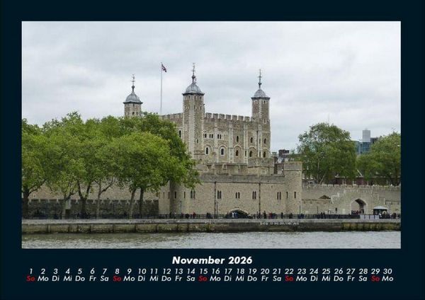 Produktbild: London 2026 Fotokalender DIN A4