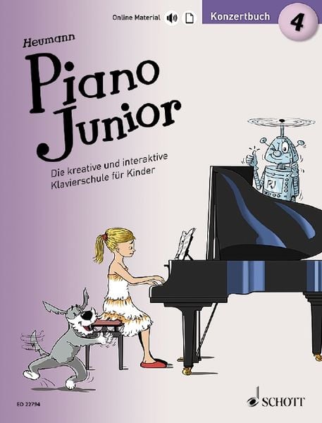 Produktbild: Piano Junior: Konzertbuch 4
