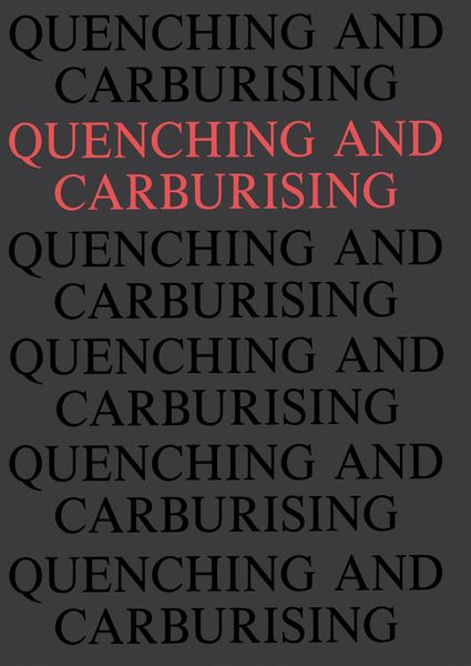 Produktbild: Quenching and Carburising