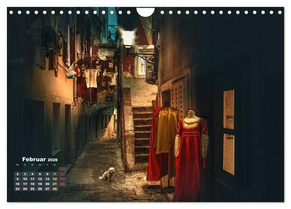 Produktbild: M&auml;rchen Stadt Piran (Wandkalender 2026 DIN A4 quer), CALVENDO Monatskalender