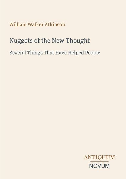 Produktbild: Nuggets of the New Thought