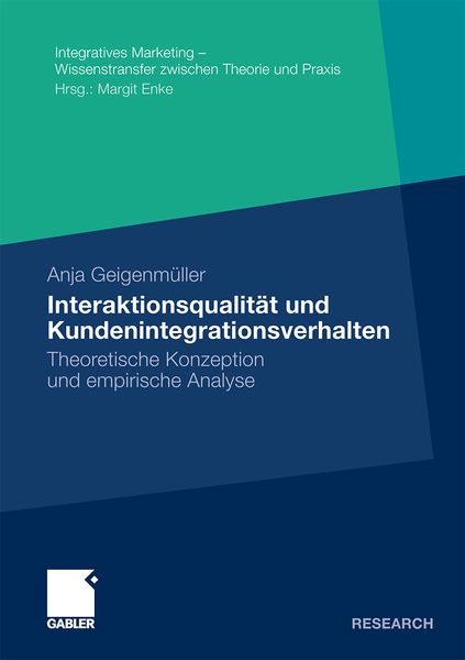 Produktbild: Interaktionsqualit&auml;t und Kundenintegrationsverhalten
