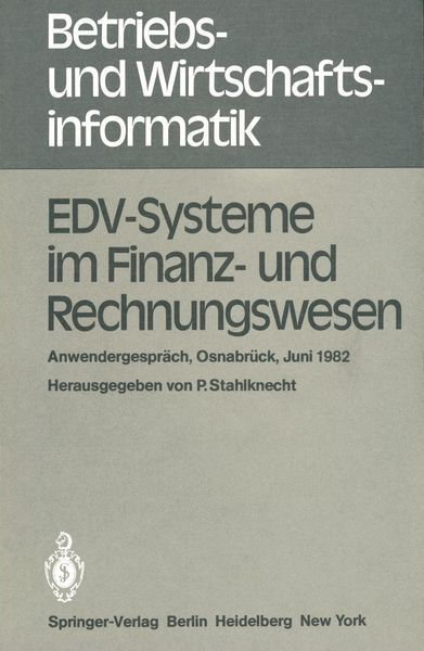 Produktbild: EDV-Systeme im Finanz- und Rechnungswesen