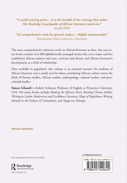 Produktbild: Encyclopedia of African Literature