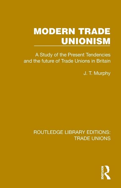Produktbild: Modern Trade Unionism