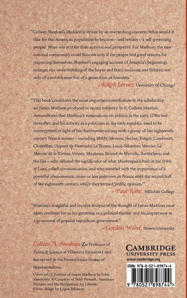 Produktbild: James Madison and the Spirit of Republican Self-Government