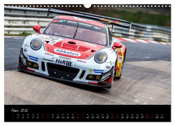 Produktbild: Emotions on Track - Langstreckenmeisterschaft am N&uuml;rburgring - GT3 (Wandkalender 2026 DIN A3 quer), CALVENDO Monatskalender
