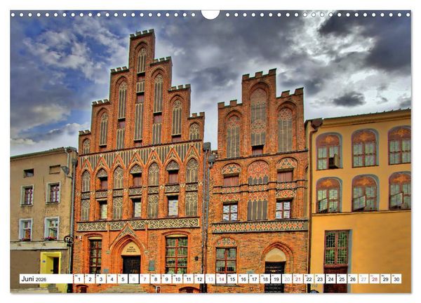 Produktbild: Thorn Torun - Die gotische Altstadt (Wandkalender 2026 DIN A3 quer), CALVENDO Monatskalender