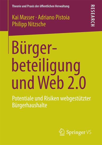 Produktbild: B&uuml;rgerbeteiligung und Web 2.0