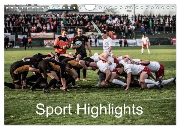 Produktbild: Sport Highlights (Wandkalender 2026 DIN A4 quer), CALVENDO Monatskalender