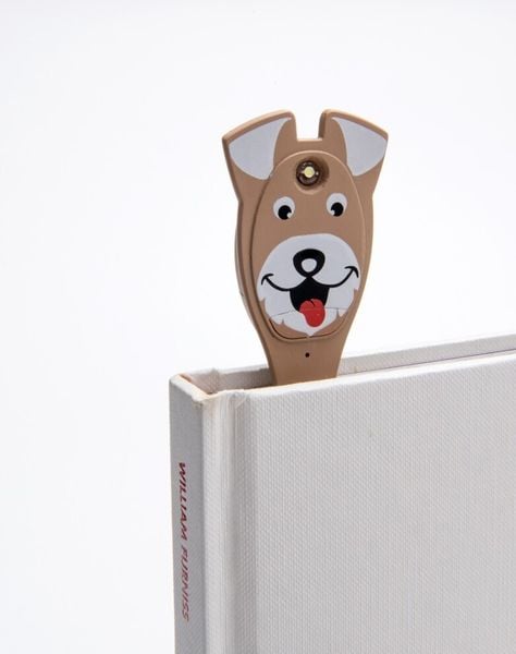 Produktbild: Flexilight Animal Leselicht Hund &ndash; 2-in-1 LED-Leselampe & Lesezeichen