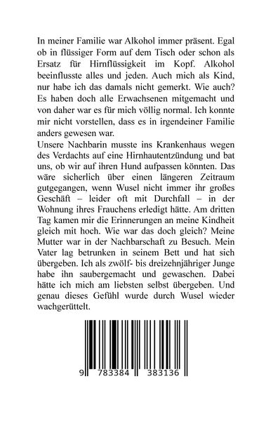 Produktbild: Mein Leben unter Alkoholikern - Sucht, Drama, Suizid, Depression, uneheliches Kind, Versagens&auml;ngste, Druck, Fassade, Therapie, Autismus, Scheidung, Reha, Trauma, Krieg, Familie, Gespr&auml;chsgruppen