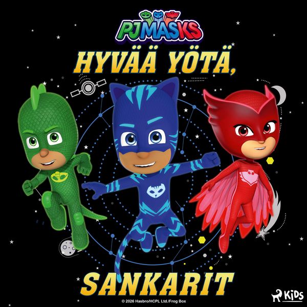 Produktbild: Pyjamasankarit &ndash; Hyv&auml;&auml; y&ouml;t&auml;, sankarit