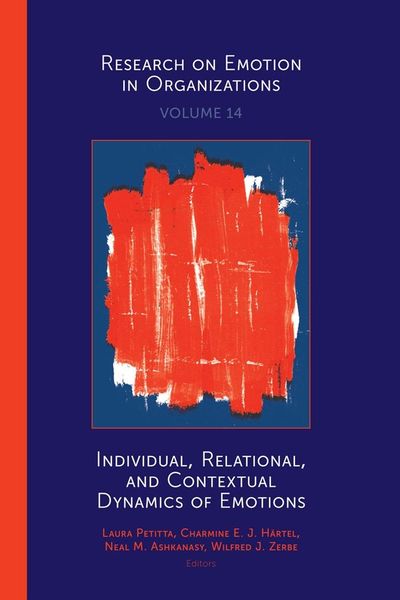 Produktbild: Individual, Relational, and Contextual Dynamics of Emotions