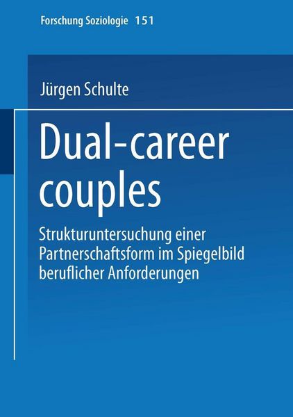 Produktbild: Dual-career couples