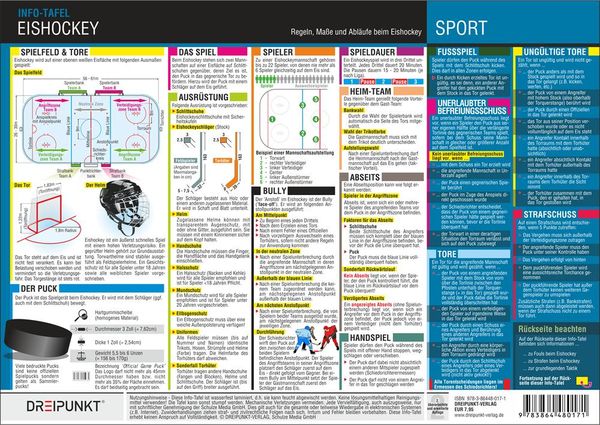 Eishockey, 3 Info-Tafeln