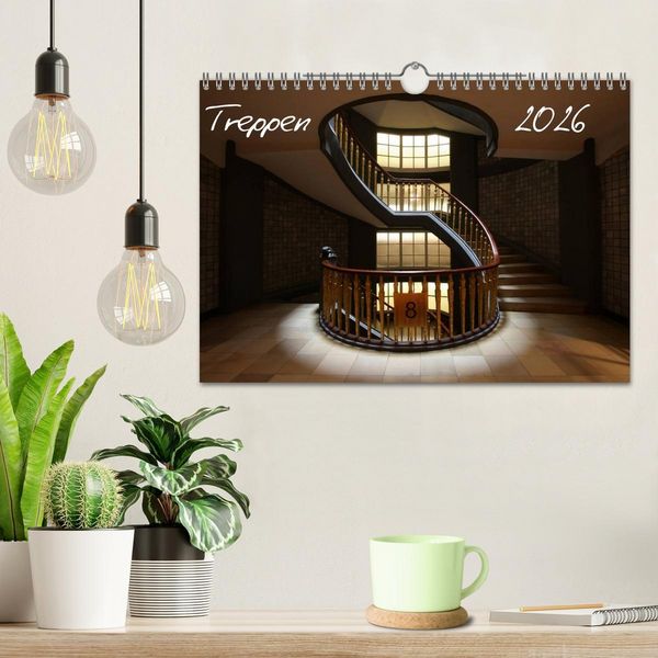 Produktbild: Treppen (Wandkalender 2026 DIN A4 quer), CALVENDO Monatskalender