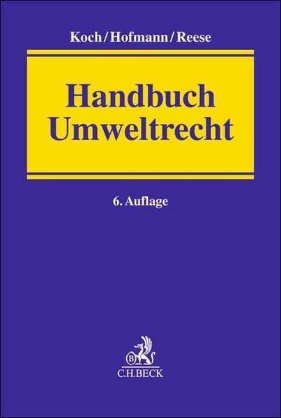 Produktbild: Handbuch Umweltrecht