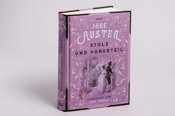 Produktbild: Jane Austen, Stolz und Vorurteil. Illustrierte Schmuckausgabe mit Goldpr&auml;gung