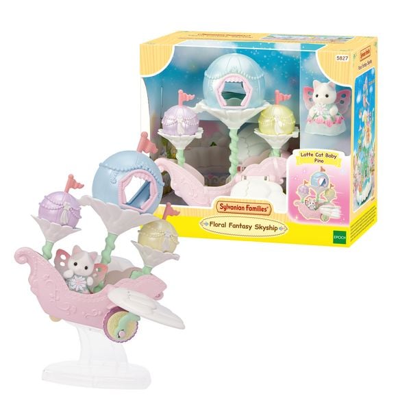 Sylvanian Families 5827 - Magisches Ballonschiff mit Figur