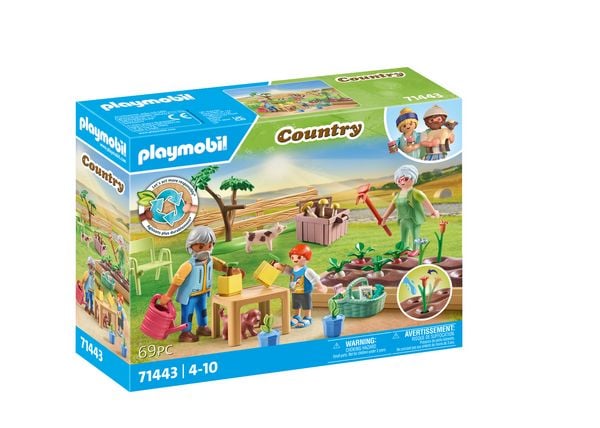Produktbild: Playmobil&reg; Country Idyllischer Gem&uuml;segarten bei den Gro&szlig;eltern 71443