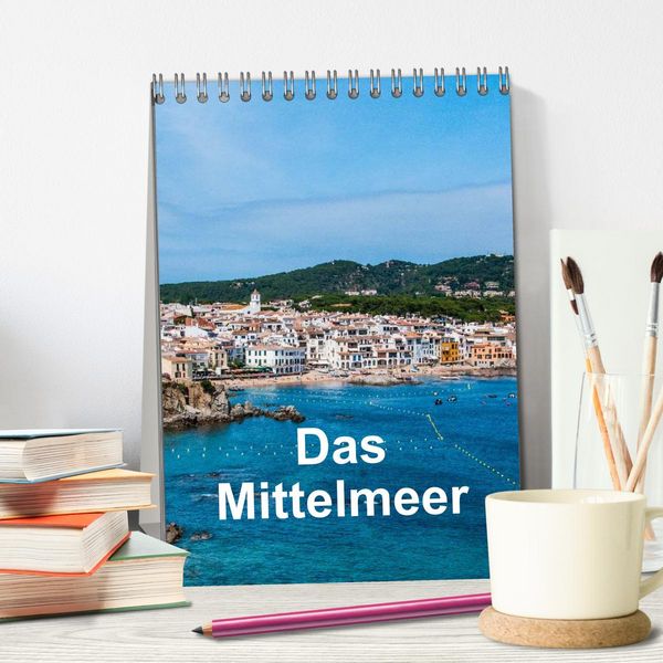 Produktbild: Das Mittelmeer (Tischkalender 2026 DIN A5 hoch), CALVENDO Monatskalender