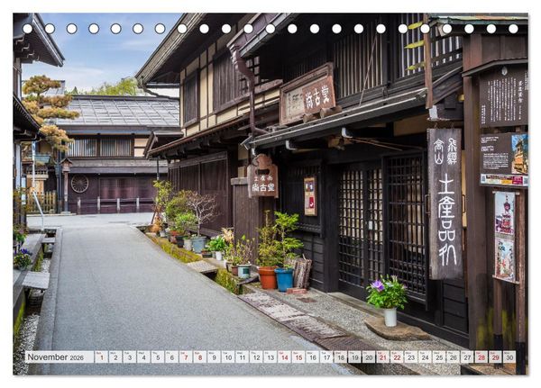 Produktbild: JAPAN Journey through time and beauty (Desk Calendar 2026 DIN A5 landscape), CALVENDO 12 Month DeskCalendar