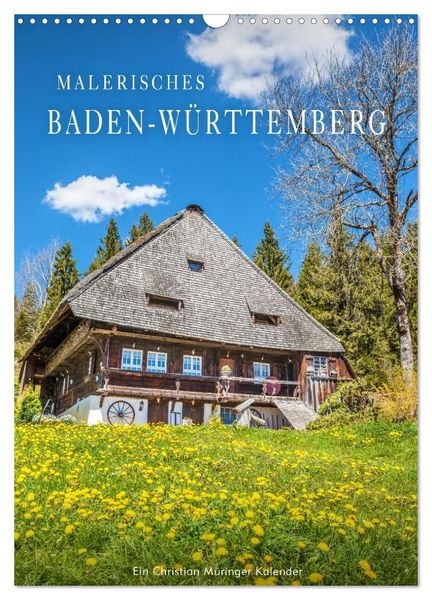 Produktbild: Malerisches Baden-W&uuml;rttemberg (Wandkalender 2027 DIN A3 hoch), CALVENDO Monatskalender