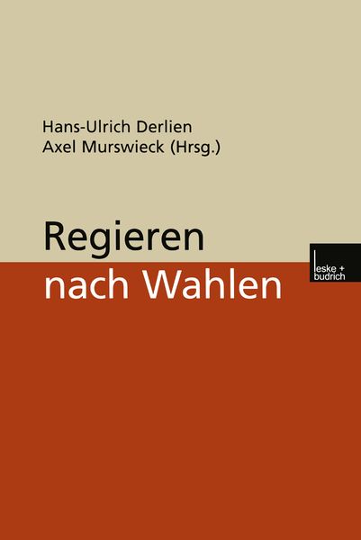 Produktbild: Regieren nach Wahlen