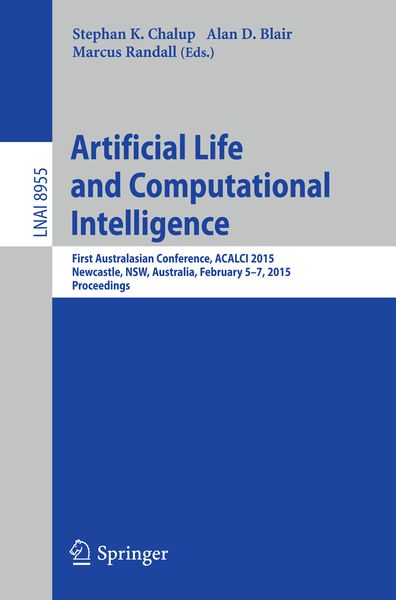 Produktbild: Artificial Life and Computational Intelligence