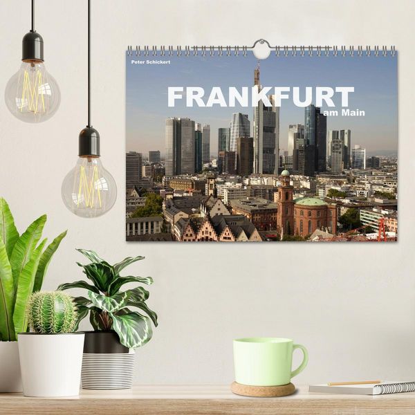 Produktbild: Frankfurt am Main (Wandkalender 2026 DIN A4 quer), CALVENDO Monatskalender