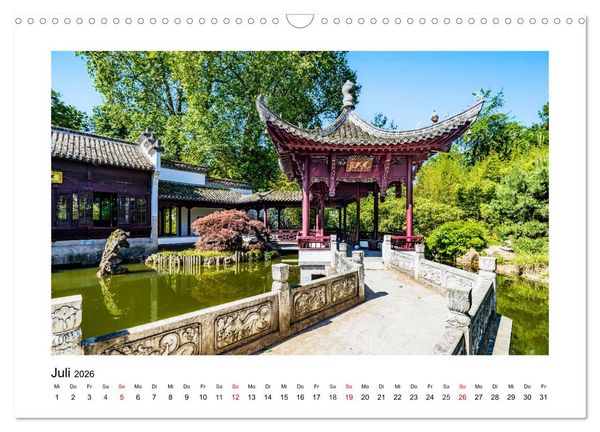 Produktbild: Frankfurt - Parks und G&auml;rten (Wandkalender 2026 DIN A3 quer), CALVENDO Monatskalender